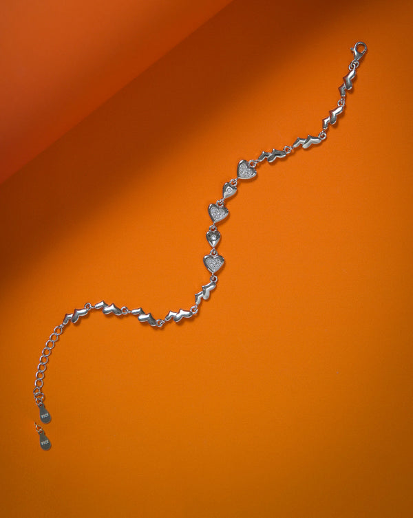 Everyday charm bracelet/ Silver