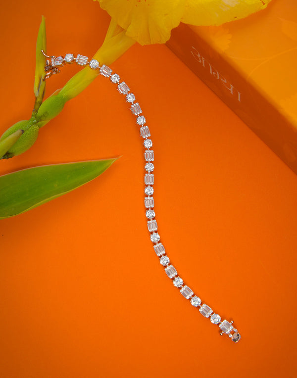 Starlight Sterling Silver 925 Tennis Bracelet
