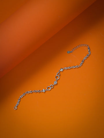 Everyday charm bracelet/ Silver