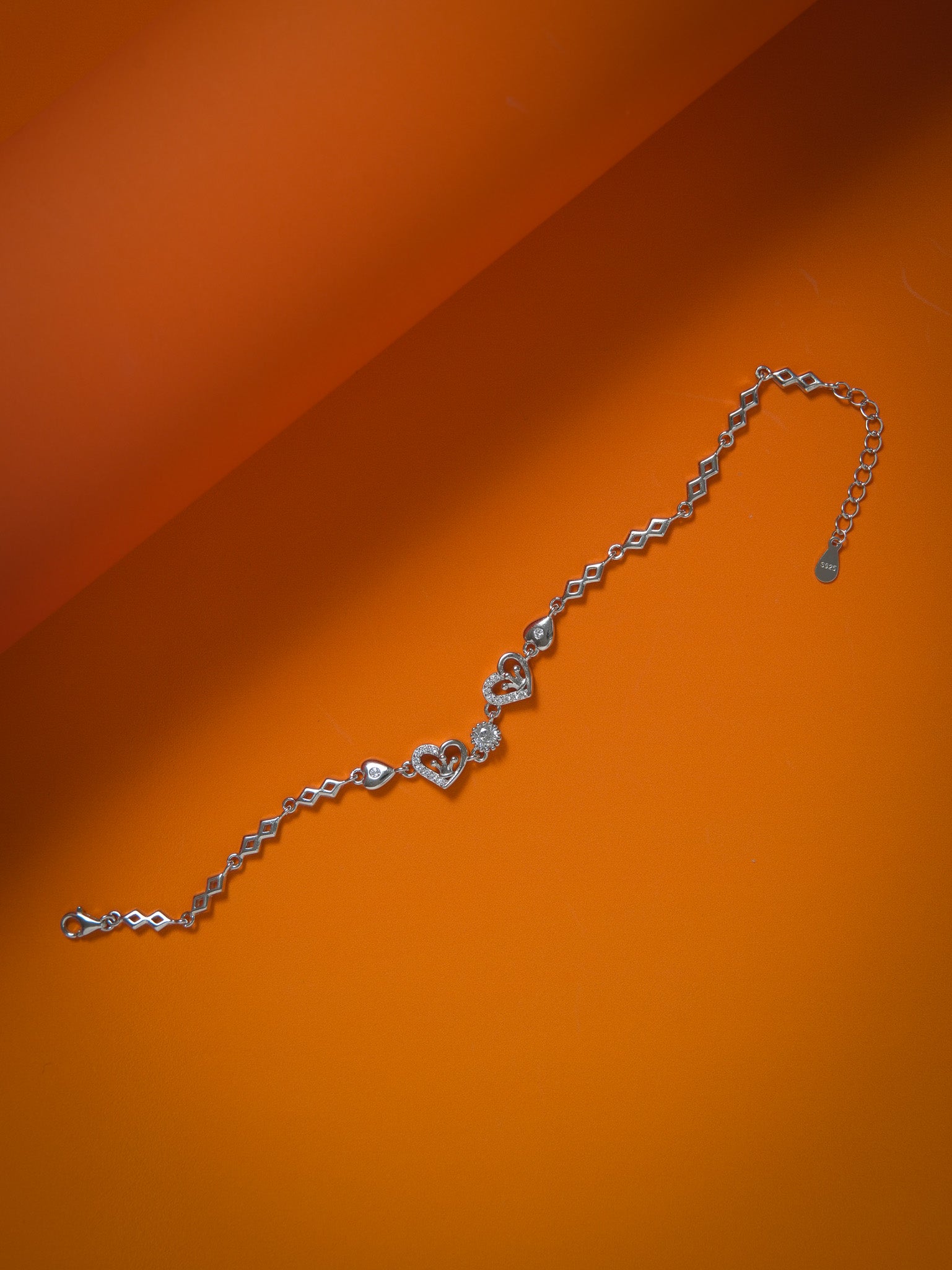 Everyday charm bracelet/ Silver